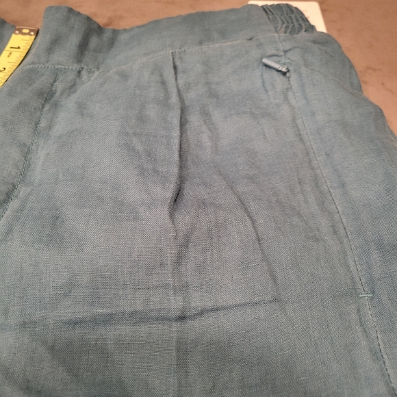 NWT Athleta 100% Linen Playa Women's Shorts Size 12 - Picture 9 of 11